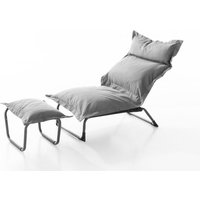 HC Garten & Freizeit verstellbarer Stuhl inkl. Hocker von HC Garten & Freizeit