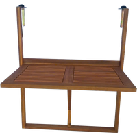 Klappbarer Balkon-Hängetisch, ca. 70 x 49 x 86 cm Klappbarer Balkon-Hängetisch, ca. 70 x 49 x 86 cm von HC Garten & Freizeit