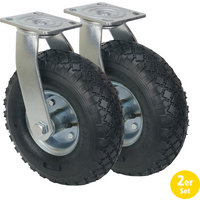 Rollensatz für Alu-Behälter mit 4 Lenkrollen Rollensatz für Alu-Behälter mit 4 Lenkrollen von HC Garten & Freizeit