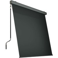 Alu-Sonnenrollo Balkonmarkise Sichtschutz, ca. 200 x 300 cm - Anthrazit von HC Home & Living