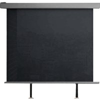 Balkonmarkise Sichtschutz Sonnenrollo Alu-Seitenmarkise,ca. 150 x 200 cm - Anthrazit Balkonmarkise Sichtschutz Sonnenrollo Alu-Seitenmarkise,ca. 150 x 200 cm - Anthrazit von HC Home & Living