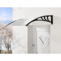 Design-Vordach, ca. 120 x 80 x 23,5 cm - Transparent von HC Home & Living