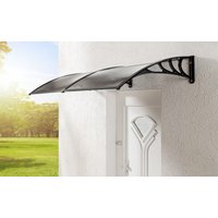 XXL Design-Vordach, ca. 200 x 100 x 28 cm - Anthrazit von HC Home & Living