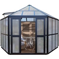 Wintergarten/Sommergarten haus, Gartenpavillon, ca. 390 x 343 x 290 cm von HC Home & Living