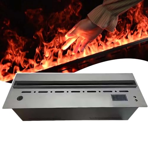 HCAUYNN Led-Flammen-Luftbefeuchter Mit 7 Farbwechseln, wasserdichte Led-Lampenperlen, Elektrischer Wasserdampf-Kamin, Sprachsteuerung,120cm/47.2inch HCAUYNN Led-Flammen-Luftbefeuchter Mit 7 Farbwechseln, wasserdichte Led-Lampenperlen, Elektrischer Wasserdampf-Kamin, Sprachsteuerung,120cm/47.2inch von HCAUYNN