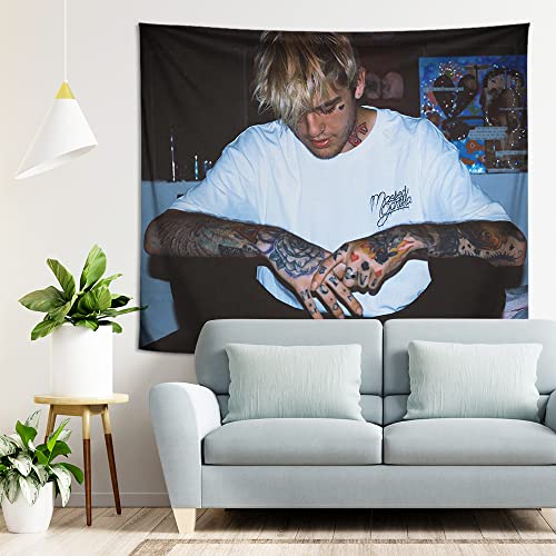 HCDZF Lil Peep Wandteppiche,Gemütliche Tapisserie Wand Home Art Dekoration Wohnzimmer Schlafzimmer Home Decor(L:78ʺ × 59ʺ) von HCDZF