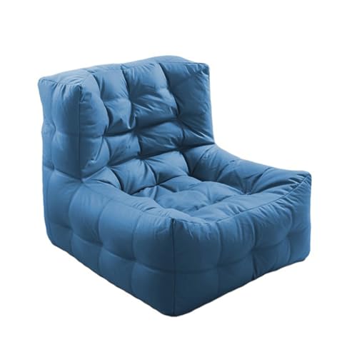 HCDZF Sitzsack Sessel, Sitzsack Erwachsene mit Füllung für das Wohnzimmer, Riesensitzsack,Blau von HCDZF