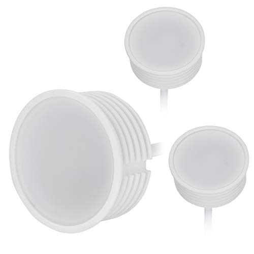 HCFEI 3x LED Modul flach Dimmbar 230V 5W für Einbaustrahler MR16 Neutralweiß 4000K Ersatz GU10 Ø 50mm Einbauramen Leuchtmittel von HCFEI