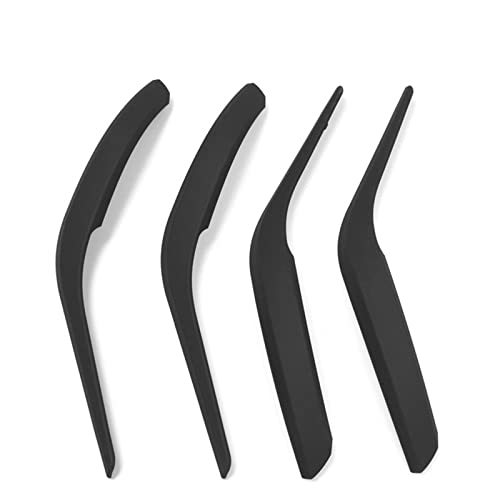 Etsuhiro 4 STÜCKE Set Auto Innentür Vorne Hinten Links Rechts Zuggriff Äußere Abdeckungs Verkleidung Für B&MW X1 E84 2010-2016 (Color : Schwarz) von HCGLED