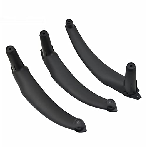 Etsuhiro Auto Fahrertür Vorne Links Fensterschalter Bedienpanel Abdeckung Zierrahmen Für B&MW E70 X5 E71 X6 2007–2014 (Color : Black Door Handle) von HCGLED