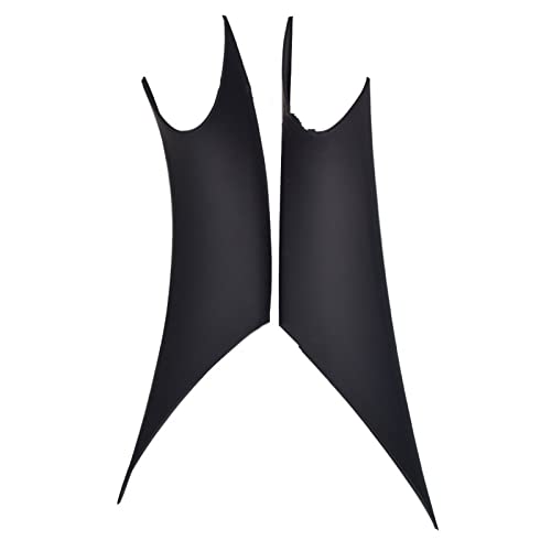 HCGLED Etsuhiro Auto Innentür Verkleidung Haltegriff Armlehne Schutzhülle Für B&MW 3er 4er F30 F35 2012-2018 (Color : Schwarz) von HCGLED