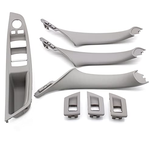 HCGLED Etsuhiro Auto Innentürgriff Ziehsatz Für B&MW 5er F10 F18 523 525 528 2010-2017 Linksantrieb LHD (Color : grau, Größe : A1) von HCGLED