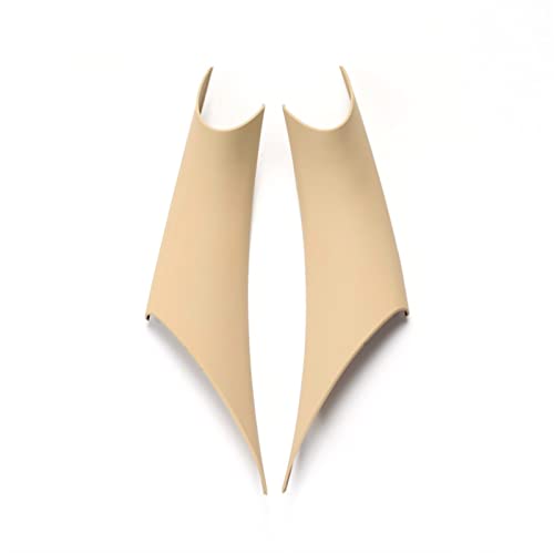 HCGLED Etsuhiro Für B&MW 3er 4er F30 F35 2012 2013 2014 2015 2016 2017 2018 2 Stück Innentürgriff Ziehen Schutzhülle (Color : Beige) von HCGLED