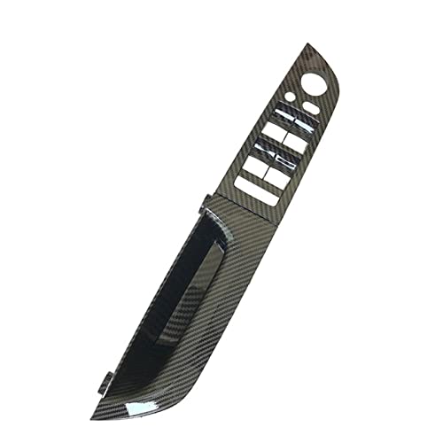 HCGLED Etsuhiro Für B&MW 3er E90 E91 2004 2005 2006 2007-2012 LHD RHD Carbon Innentür Armlehne Zuggriff (Color : A Model Long, Größe : LHD) von HCGLED