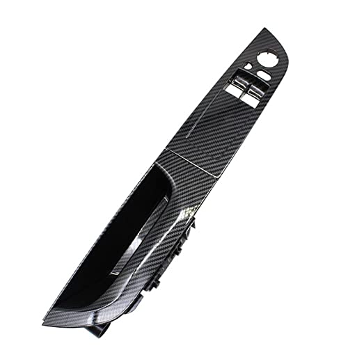 HCGLED Etsuhiro Für B&MW 3er M3 E92 Coupe 320i 330i 335i Linke Hand Fahrer Armlehne Fenster Schalter Panel Türgriff Abdeckung 2007-2014 (Color : Kohlefaser, Größe : Left) von HCGLED