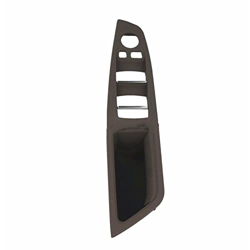 HCGLED Etsuhiro Für B&MW 5er F10 F11 F18 Türinnengriff Links Vordertür Innentürverkleidung Sitzknopf Schalterrahmen Aufbewahrungsbox (Color : Mocha) von HCGLED