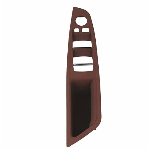 HCGLED Etsuhiro Für B&MW 5er F10 F11 F18 Türinnengriff Links Vordertür Innentürverkleidung Sitzknopf Schalterrahmen Aufbewahrungsbox (Color : Red Wine) von HCGLED