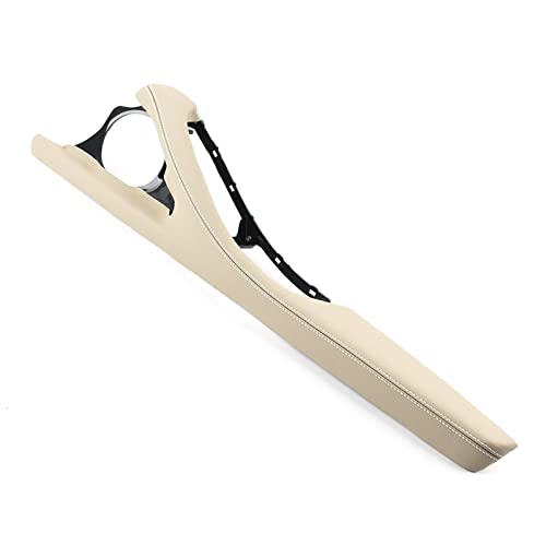 HCGLED Etsuhiro Innentürgriff Armlehne Leder Außenrahmen Halterung Für B&MW 5er F10 F11 F18 520i 523i 525i 528i 535i LHD RHD (Color : Oyster, Größe : RHD) von HCGLED