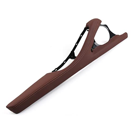 HCGLED Etsuhiro Innentürgriff Armlehne Leder Außenrahmen Halterung Für B&MW 5er F10 F11 F18 520i 523i 525i 528i 535i LHD RHD (Color : Red Brown, Größe : LHD) von HCGLED
