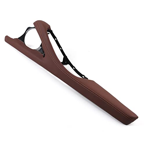 HCGLED Etsuhiro Innentürgriff Armlehne Leder Außenrahmen Halterung Für B&MW 5er F10 F11 F18 520i 523i 525i 528i 535i LHD RHD (Color : Red Brown, Größe : RHD) von HCGLED