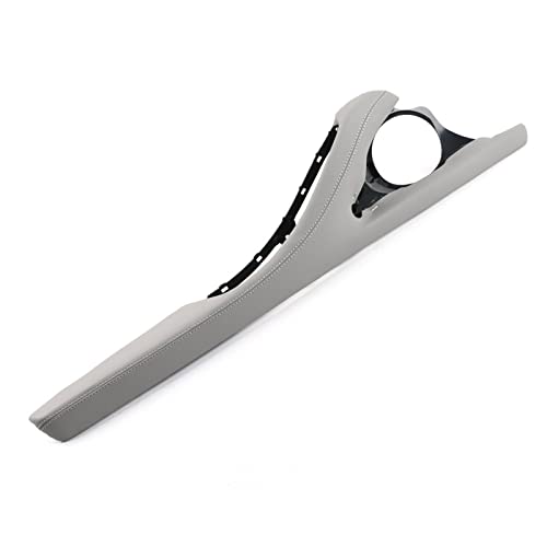 HCGLED Etsuhiro Innentürgriff Armlehne Leder Außenrahmen Halterung Für B&MW 5er F10 F11 F18 520i 523i 525i 528i 535i LHD RHD (Color : grau, Größe : LHD) von HCGLED