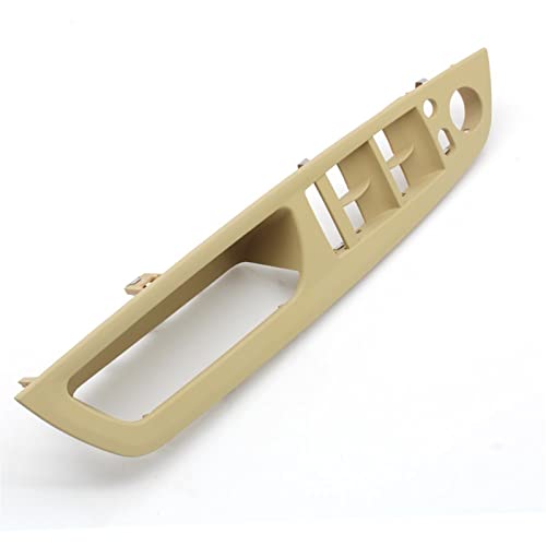 HCGLED Etsuhiro LHD RHD Innentürzuggriff Armlehnen Verkleidung Ersatz Für B&MW X5 X6 E70 E71 E72 2007–2013 (Color : Beige, Größe : LHD) von HCGLED