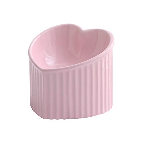 Futternapf Katze Erhöht - Näpfe Keramik - Anti Erbrechen Fressnapf Hoch Mit Neigung Design - Katzenfutternapf - Katzenschüssel - Futterschale - 180 ml Futternapf Katze Erhöht - Näpfe Keramik - Anti Erbrechen Fressnapf Hoch Mit Neigung Design - Katzenfutternapf - Katzenschüssel - Futterschale - 180 ml von HCHLQLZ