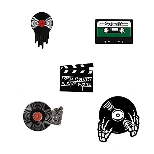 5~7 Teile/Satz Emaille Pin Katze Corgi Stolz Regenbogen Herz Nettes rosa Monster Skelett Pflanze Musik Malerei Brosche Anstecknadel Abzeichen Kreative Cartoon Punk Schmuck von HCMA
