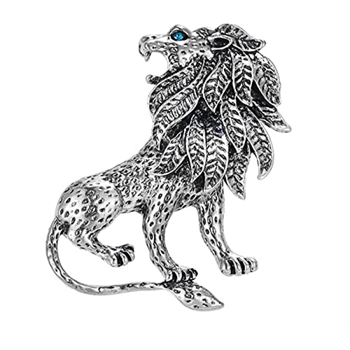 Brandneue Ankunft Antik Metall Löwe Brosche Herren Dressing Anstecknadeln Schmuck Zubehör Brandneue Ankunft Antik Metall Löwe Brosche Herren Dressing Anstecknadeln Schmuck Zubehör von HCMA