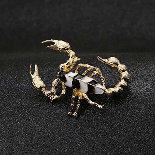 HCMA Mode New Gold Versilbert Emaille Skorpion Brosche Persönlichkeit Temperament Corsage Anstecknadel Männliche Kleidung Zubehör Geschenke HCMA Mode New Gold Versilbert Emaille Skorpion Brosche Persönlichkeit Temperament Corsage Anstecknadel Männliche Kleidung Zubehör Geschenke von HCMA