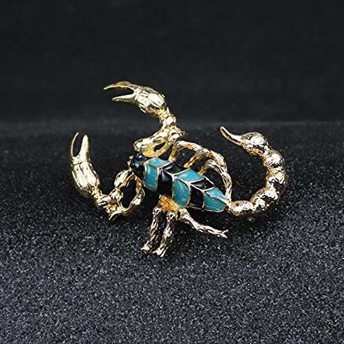 HCMA Mode New Gold Versilbert Emaille Skorpion Brosche Persönlichkeit Temperament Corsage Anstecknadel Männliche Kleidung Zubehör Geschenke HCMA Mode New Gold Versilbert Emaille Skorpion Brosche Persönlichkeit Temperament Corsage Anstecknadel Männliche Kleidung Zubehör Geschenke von HCMA