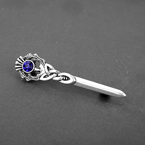HCMA Outlander Brosche Distel Keltischer Knoten Kilt Pin Brosche Scottish National Flower Broschen Frauen Männer Viking Nordischen Schmuck von HCMA
