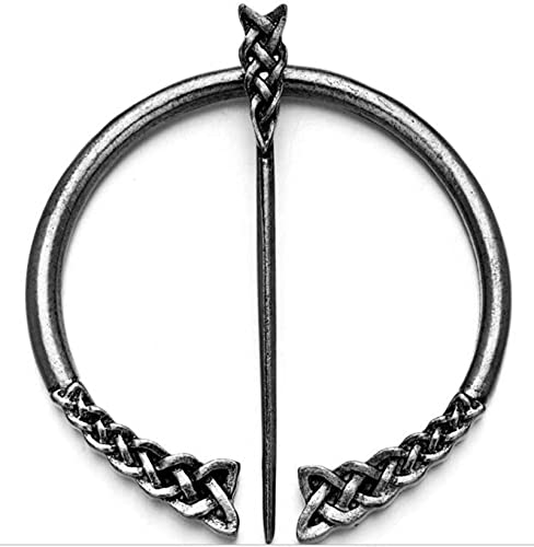 Mode Vintage Brosche Viking Bronze Hohle Gürtelschnalle Spirale Brosche Umhang Pin Verschluss Broschen Retro Mittelalterlichen Nordischen Schmuck von HCMA