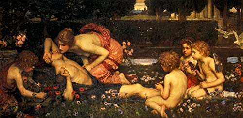 HCOTZHPY Berühmt Leinwand Wandbild Kunstdruck Leinwand Malerei Poster Das erwachen des adonis von john william waterhouse Leinwand Plakat für Flurdekoration 60x90cm HCOTZHPY Berühmt Leinwand Wandbild Kunstdruck Leinwand Malerei Poster Das erwachen des adonis von john william waterhouse Leinwand Plakat für Flurdekoration 60x90cm von HCOTZHPY