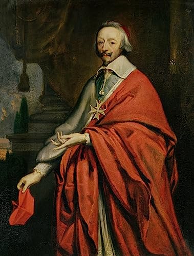 HCOTZHPY Berühmt Leinwand Wandbild Kunstdruck Leinwand Malerei Poster Porträt von Kardinal De Richelieu von Philippe De Champaigne Leinwand Plakat für Flurdekoration 60x90cm HCOTZHPY Berühmt Leinwand Wandbild Kunstdruck Leinwand Malerei Poster Porträt von Kardinal De Richelieu von Philippe De Champaigne Leinwand Plakat für Flurdekoration 60x90cm von HCOTZHPY