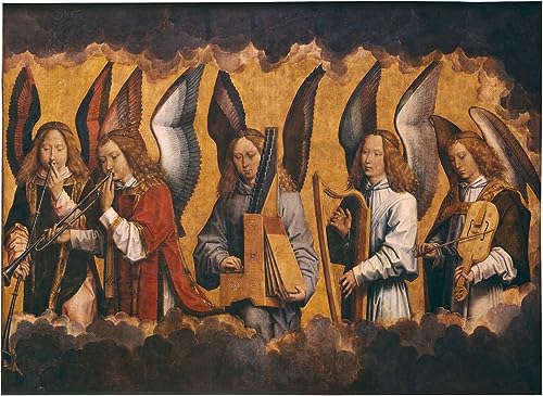 HCOTZHPY Reproduktion Leinwanddruck Und Poster Wandkunst Bild Musizierende Engel Von Hans Memling Moderne Kunstdrucke für Wohnkultur 60x90cm HCOTZHPY Reproduktion Leinwanddruck Und Poster Wandkunst Bild Musizierende Engel Von Hans Memling Moderne Kunstdrucke für Wohnkultur 60x90cm von HCOTZHPY