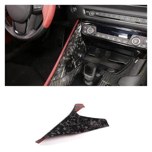 HCPAVEXT Für Toyota GR Für Supra A90 MK5 2019 2020 2021 2022 Auto Center Control Getriebe Seite Trim Panel Trim Abdeckung VäxeInnenausstattung Für Autos(Forged Pattern) von HCPAVEXT