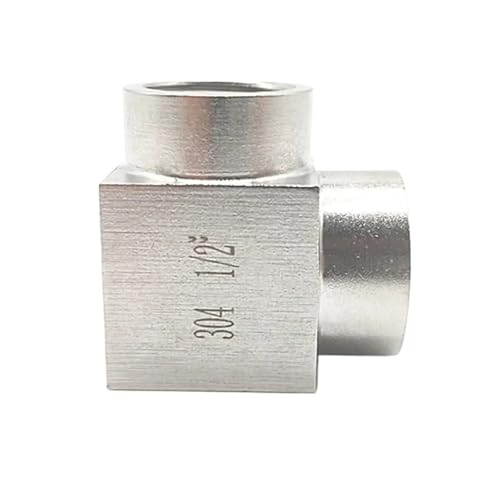HCPGBGLBTF 1/8 "1/4" 3/8 "1/2" 3/4 "1" BSP NPT Weiblich Männlich Ellenbogen Winkel 90 Grad Koppler 304 edelstahl Rohr Fitting Wasser Gas Gewindebogen(Female To Female,NPT_1") von HCPGBGLBTF