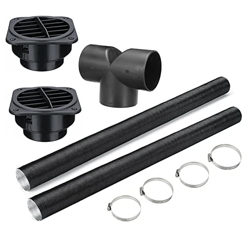 HCPGBGLBTF 75mm Heizung Rohrkanal Warmluftauslüftungslüftungsschlauch Clips for Dieselheizung Kompatibel for Webasto Heizungsteile und Zubehör(T) von HCPGBGLBTF
