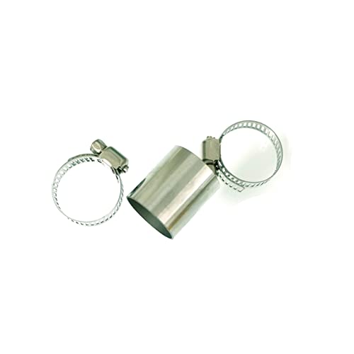 HCPGBGLBTF Auspuffrohr Rohrverbinder Air Diesel Parkheizung Edelstahl Gaslüftungsschlauch for Autoheizung Silber Heizungsteile und Zubehör von HCPGBGLBTF