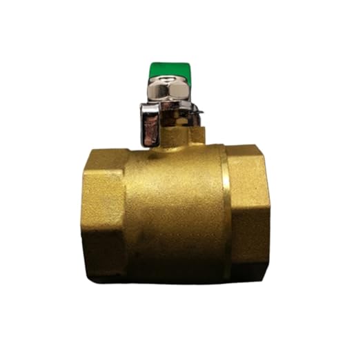 HCPGBGLBTF DN32 1-1/4 "BSP Weibliches Projekt Messingkugelhahnwassergas for Griff for die Heimverbesserung Kugelhahn von HCPGBGLBTF
