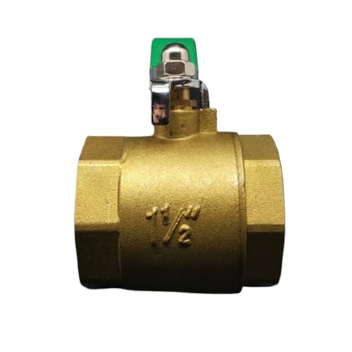 HCPGBGLBTF DN40 1-1/2 "BSP Weibliches großkörperiges Messingkugelhahnwassergas for Griff Kugelhahn von HCPGBGLBTF