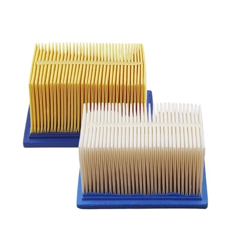 HCPGBGLBTF Motorrad-Luftansaugfilter, Ansaugreiniger, passend for BMW F650GS 652 2001–2007, 650 G650GS 2009–2014, for Sertao650 2012–2014 Motorrad-Luftfilter(1 Yellow and 1 White) von HCPGBGLBTF