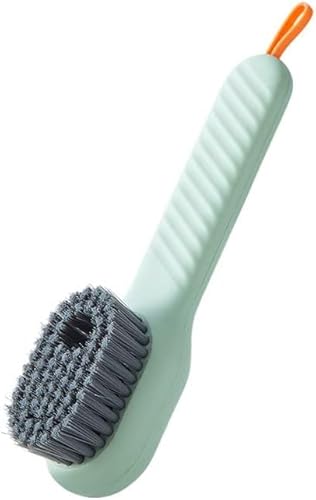 Schuhbürstenreiniger, 2-in-1-Multifunktionsgerät, mit Druck-Seifenspender, geeignet zum Reinigen von Kleidung und Schuhen von HCVQSINJN