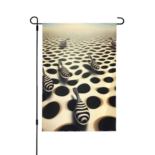 Gartenflaggen Hof Outdoor Ständer Ostern Dekor Frühling Sommer Briefkastenabdeckungen für Ihre Terrasse, Rasen und Garten Psychedelic Ripple1 31,8 x 45,7 cm Gartenflaggen Hof Outdoor Ständer Ostern Dekor Frühling Sommer Briefkastenabdeckungen für Ihre Terrasse, Rasen und Garten Psychedelic Ripple1 31,8 x 45,7 cm von HCVXBSA
