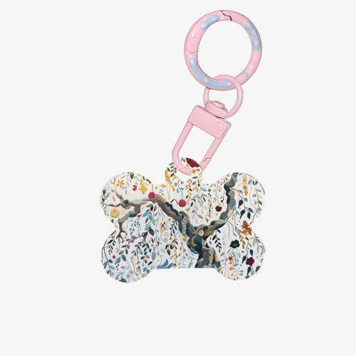 Haustier-ID-Tags Ein schöner Baum, personalisierte Hundemarken und Katzenmarken, knochenförmiges Acryl, Hellrosa, Größe M Haustier-ID-Tags Ein schöner Baum, personalisierte Hundemarken und Katzenmarken, knochenförmiges Acryl, Hellrosa, Größe M von HCVXBSA