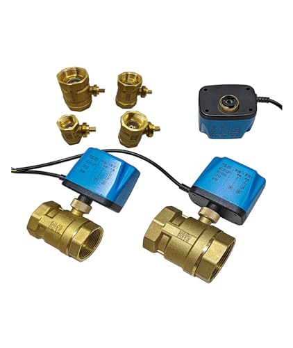 1/2" 3/4" 1" 2" Motorisierte Kugel 2-adriges Innengewinde 8 N·m Großes Drehmoment Messingkugel 12 V 24 V 110 V 220 V AC/DC(12VDC-NORMALLY CLOSED,05) von HCVYQMMJ