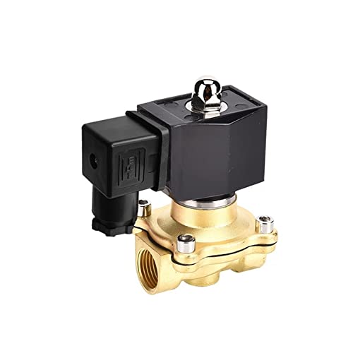 1/2 Zoll 2-Wege-Magnetventil IP65 220 V 12 V 24 V 110 V Messing Normalerweise geschlossenes/offenes Magnetventil 1 Stück(24vdc-normally Open) von HCVYQMMJ