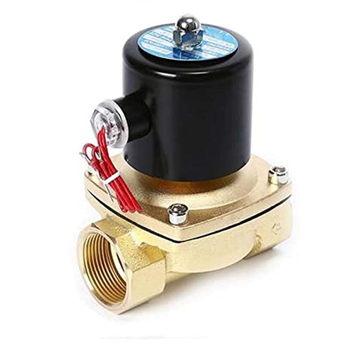 1/4" 3/8" 1/2" 3/4" 1" Elektrisches Magnetventil DN8 DN10 DN15 DN20 DN25 N/C Pneumatikventil for Wasser Öl Luft DC12V/dc24V/ac220V(24v,DN10) von HCVYQMMJ