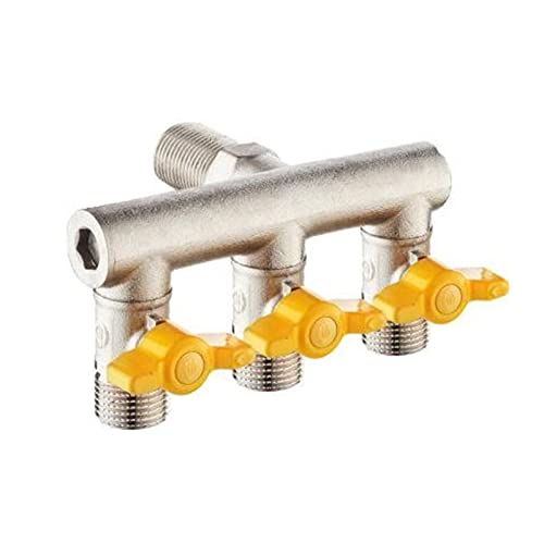 Big Flow DN15 Messing Wasserventil Badezimmer Wasserhahn Ventil Wassereinlassventil Waschmaschine Splitter Eckventil 1 Stück von HCVYQMMJ
